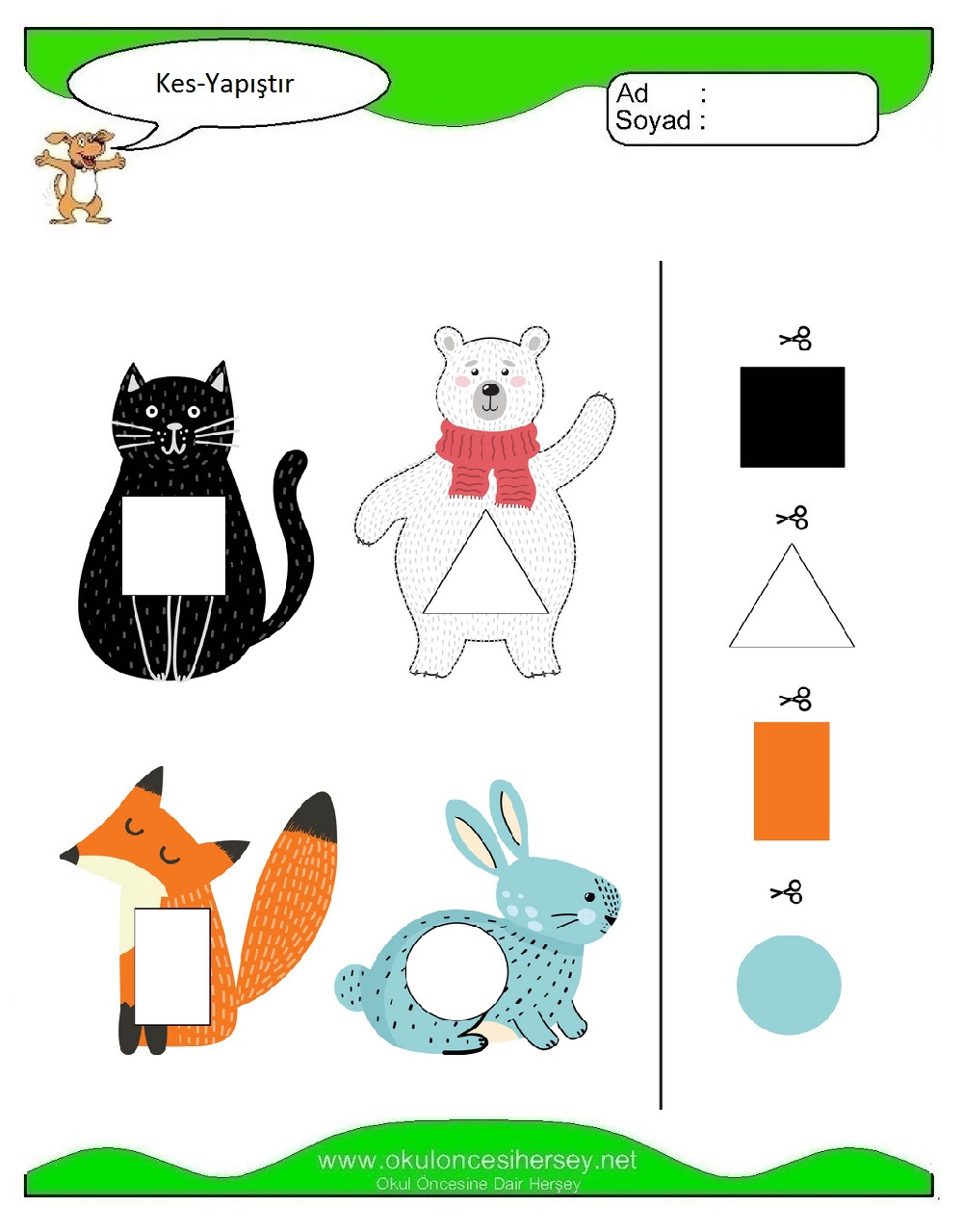 Kes Yapıştır Çalışmaları