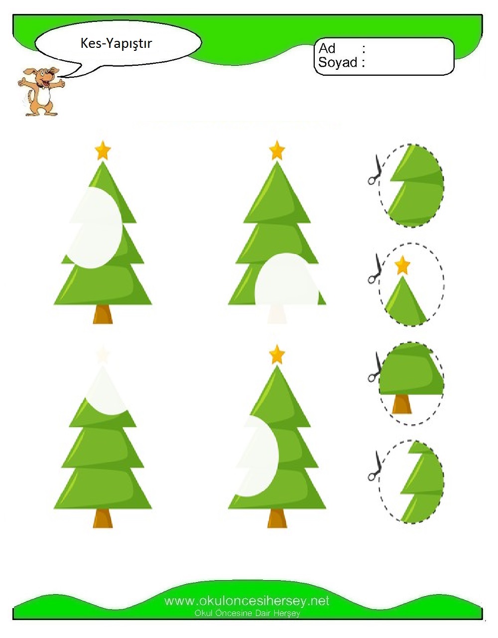 Kes Yapıştır Çalışmaları