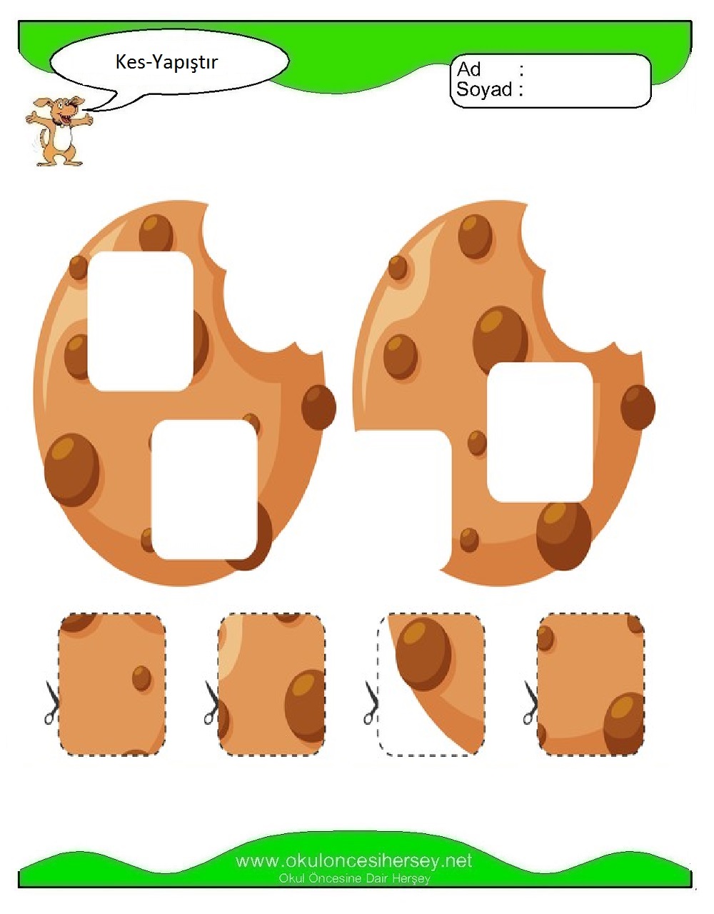 Kes Yapıştır Çalışmaları