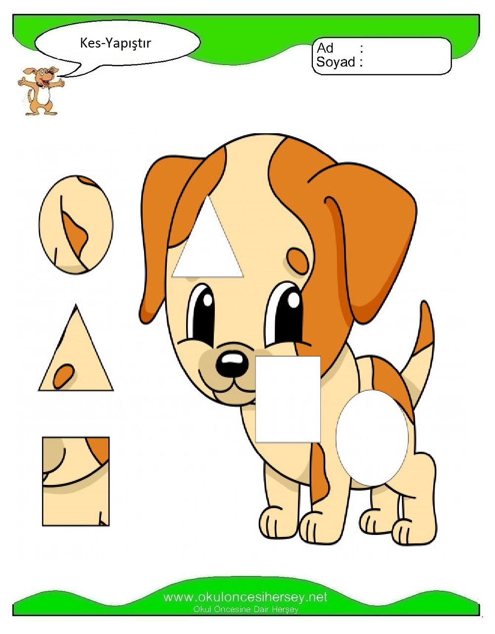 Kes Yapıştır Çalışmaları