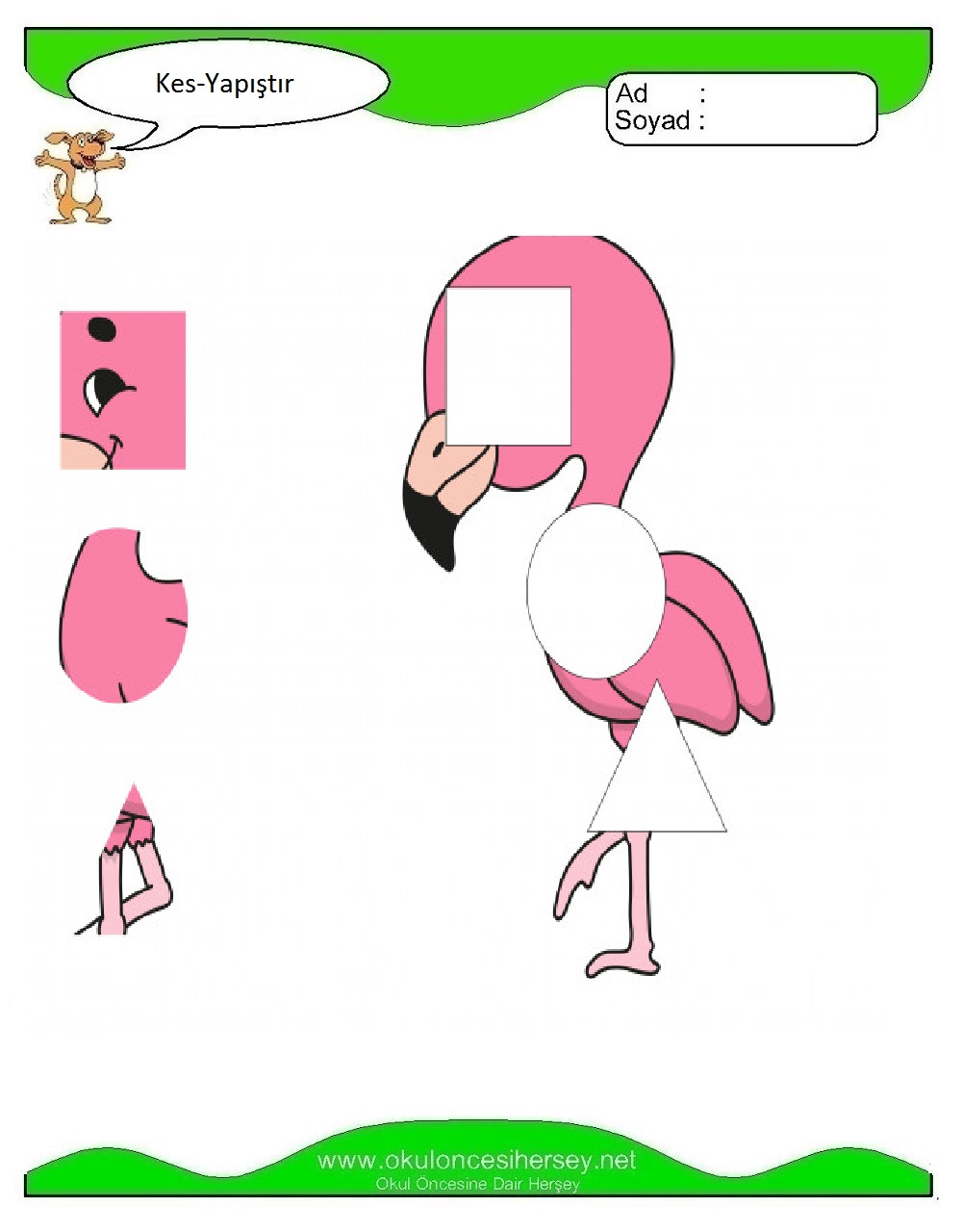 Kes Yapıştır Çalışmaları