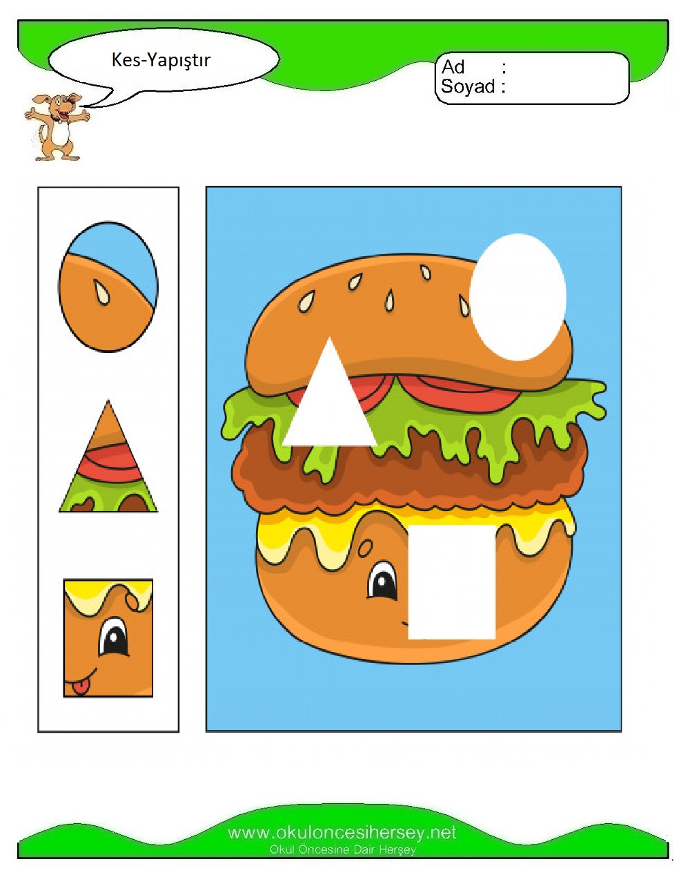 Kes Yapıştır Çalışmaları