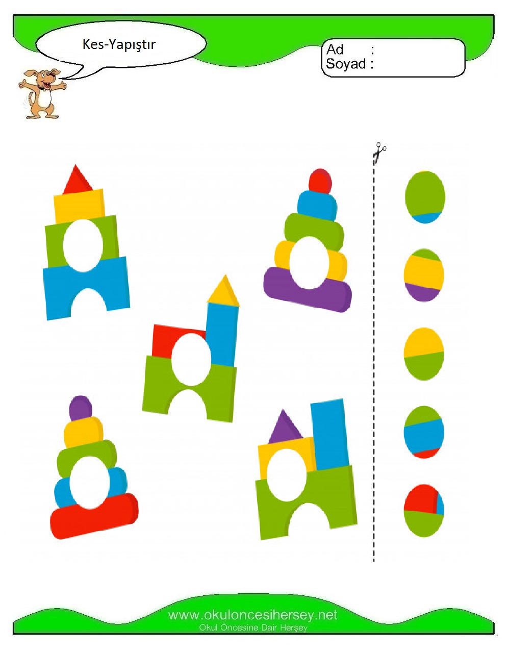 Kes Yapıştır Çalışmaları