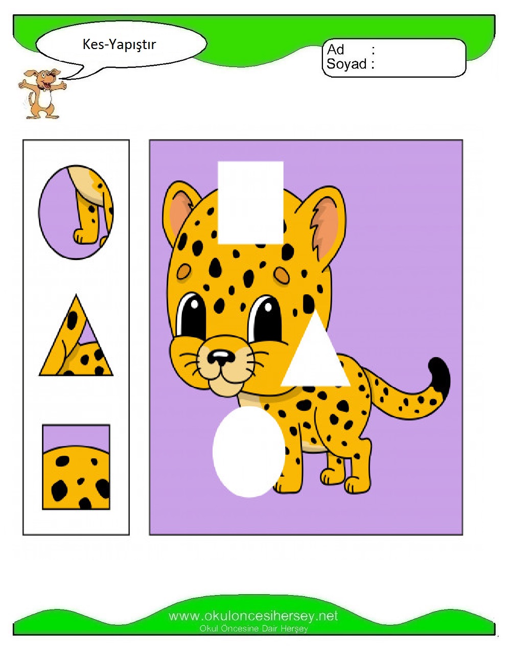 Kes Yapıştır Çalışmaları