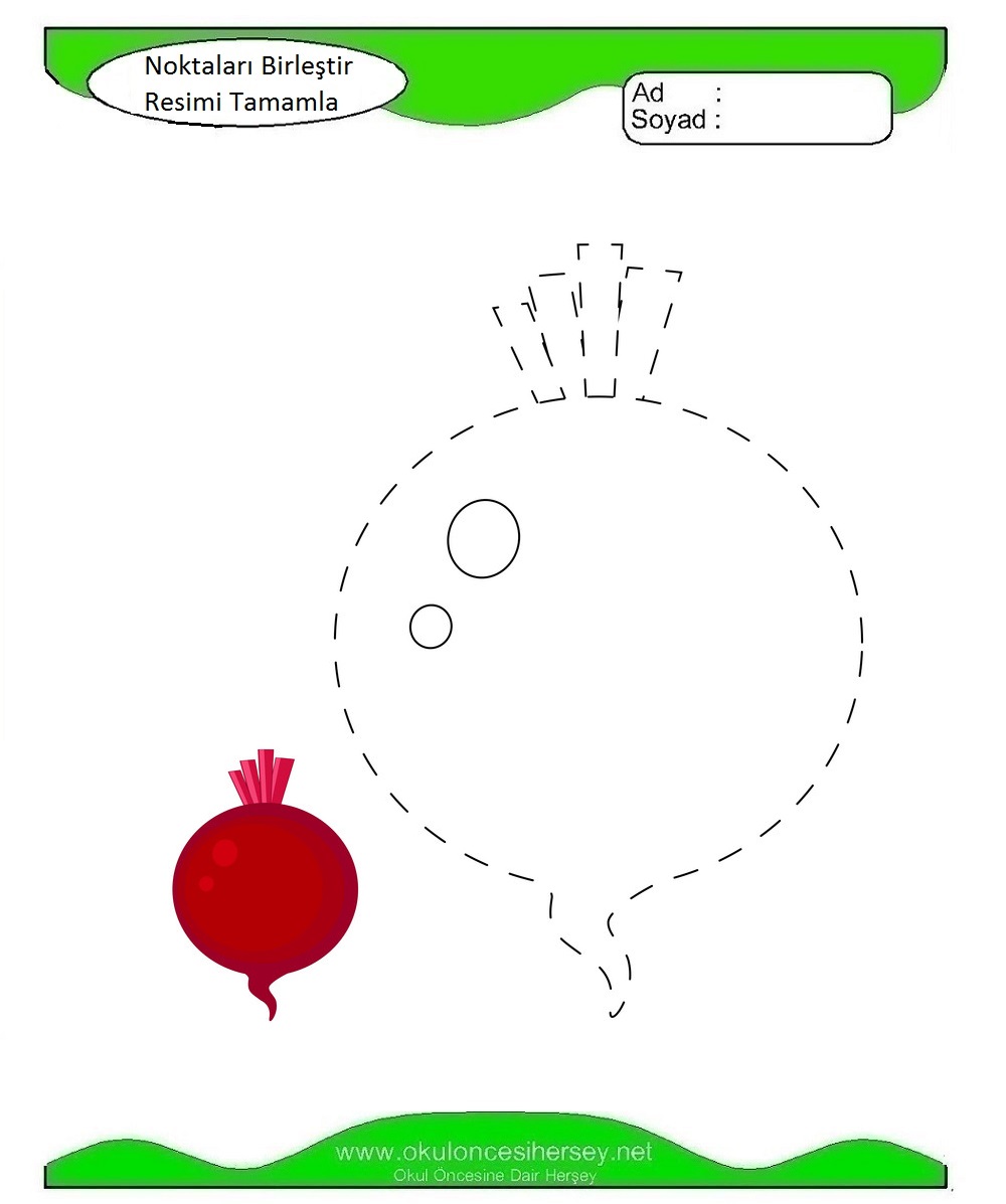 okul öncesi çizgi çalışmaları