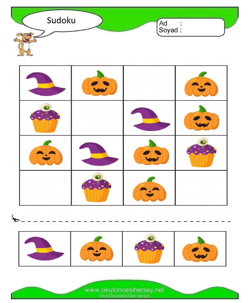 Resimli Sudoku Bulmaca