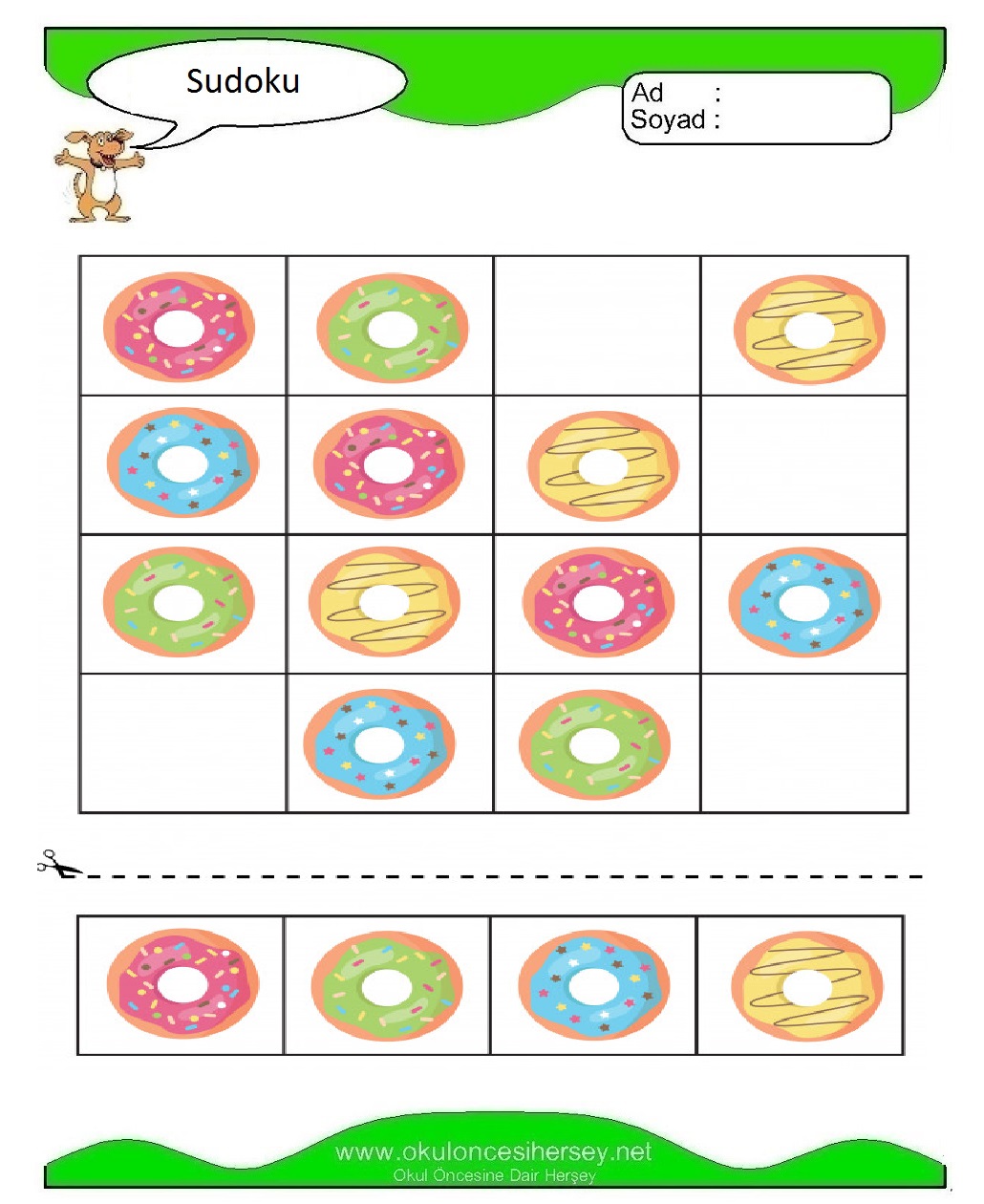Resimli Sudoku Bulmaca