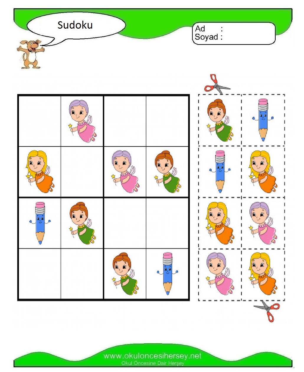 Resimli Sudoku Bulmaca