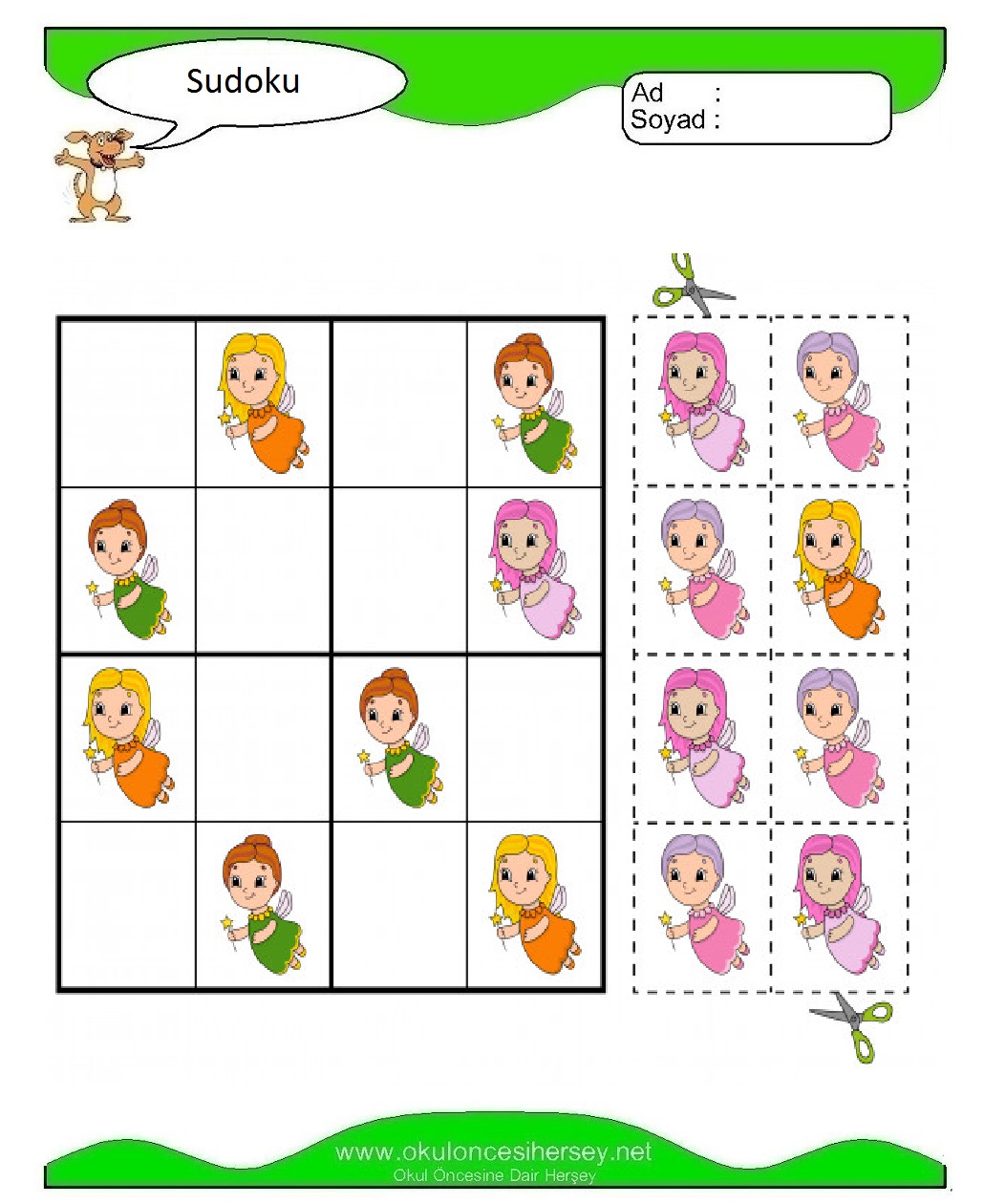 Resimli Sudoku Bulmaca