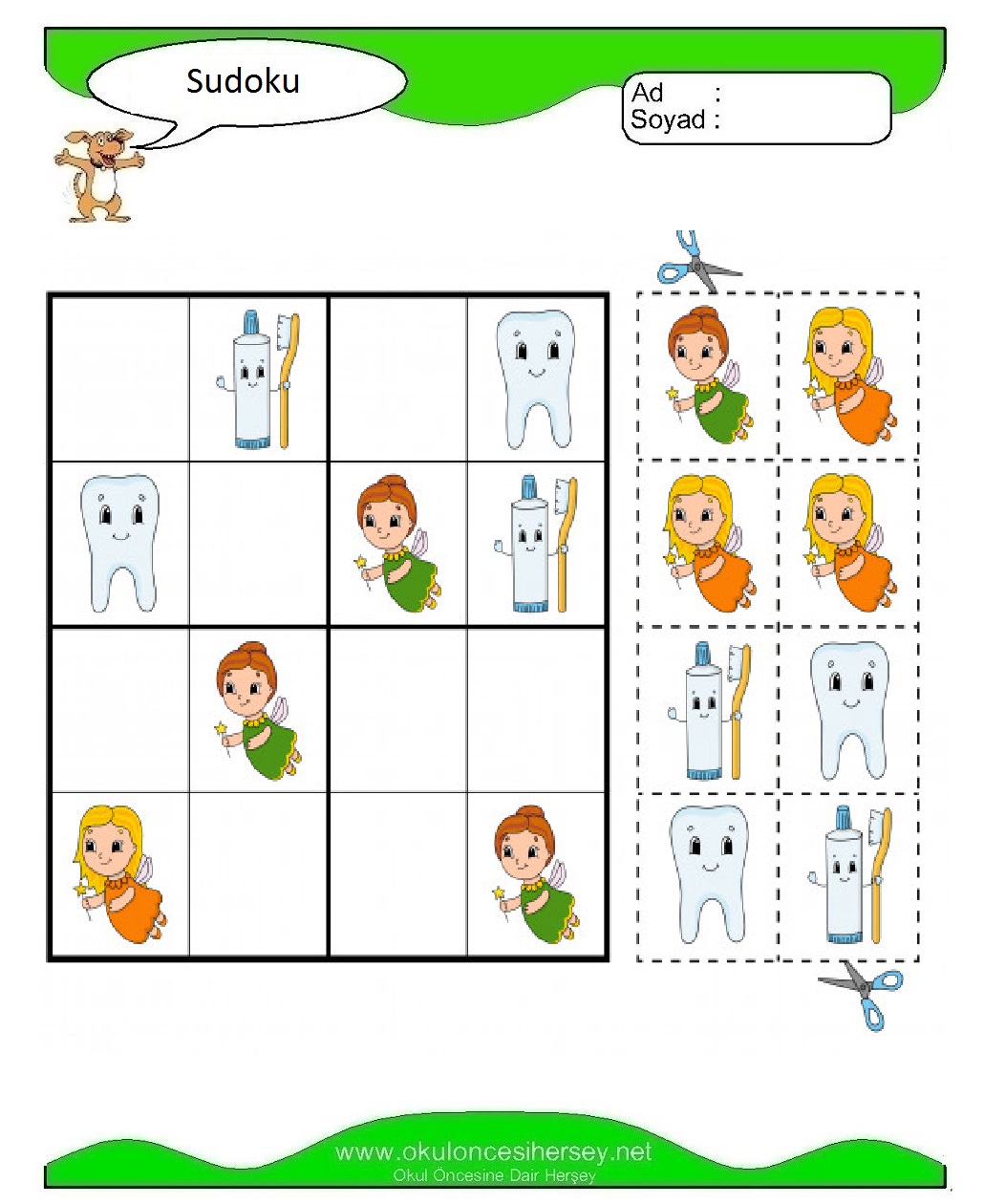 Resimli Sudoku Bulmaca