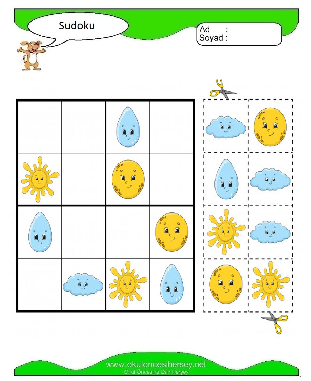 Resimli Sudoku Bulmaca