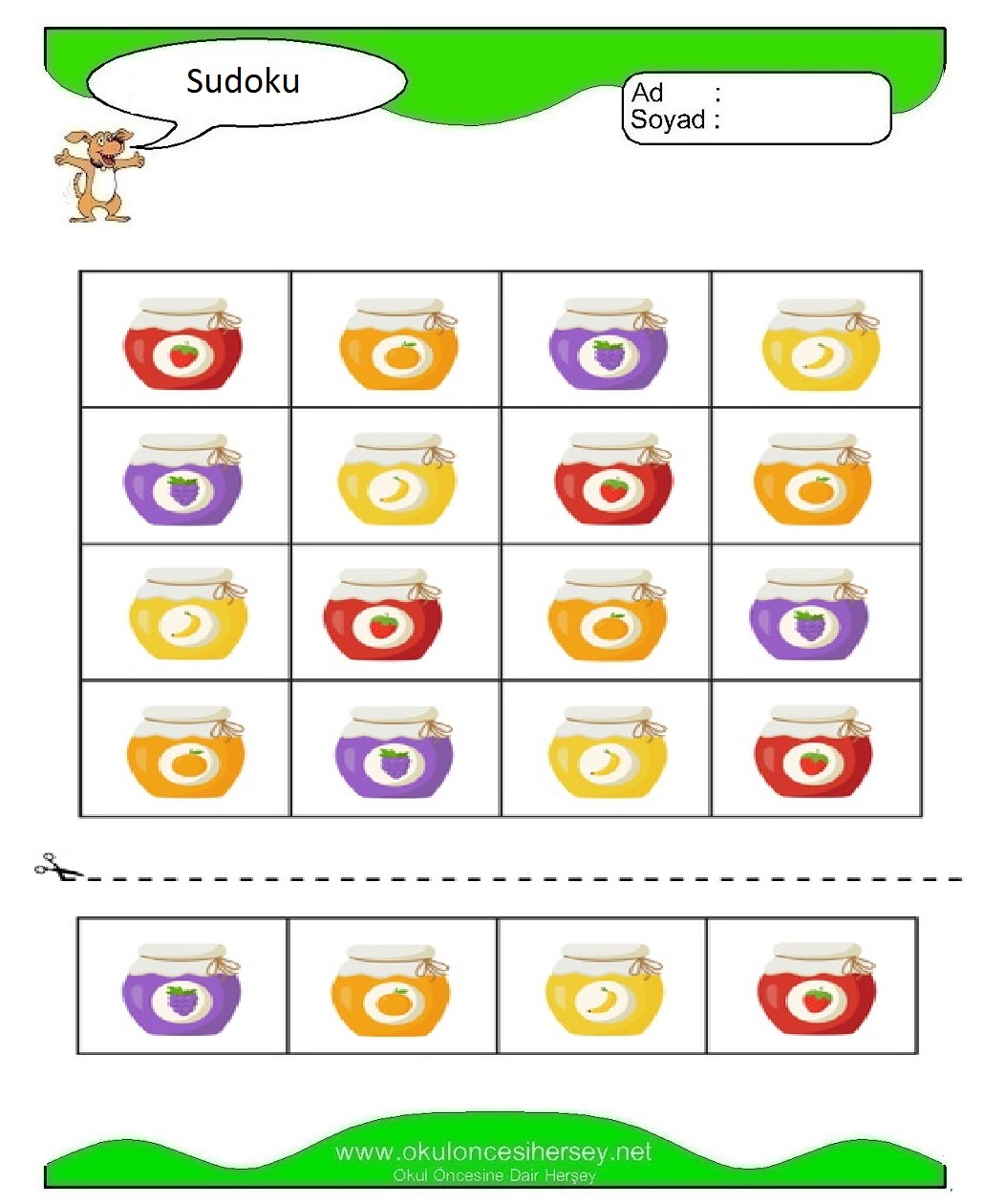 Resimli Sudoku Bulmaca