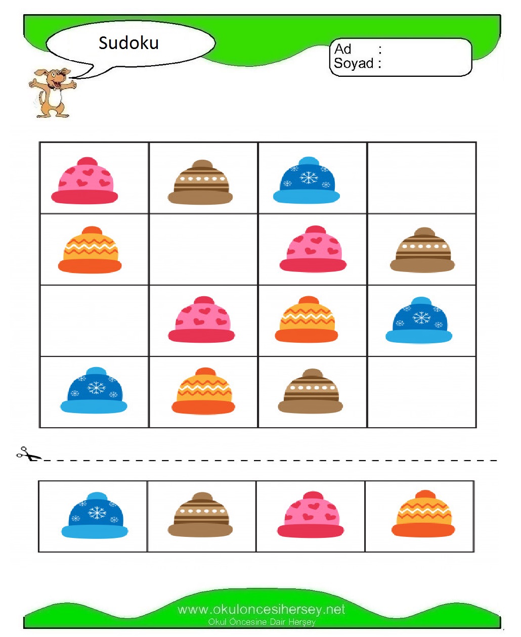 Resimli Sudoku Bulmaca
