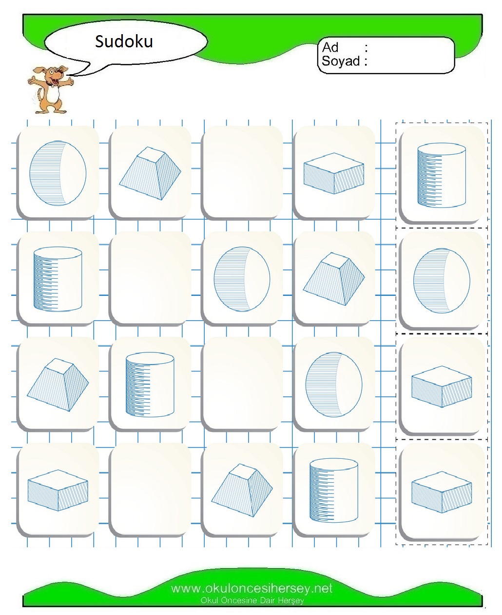 Resimli Sudoku Bulmaca