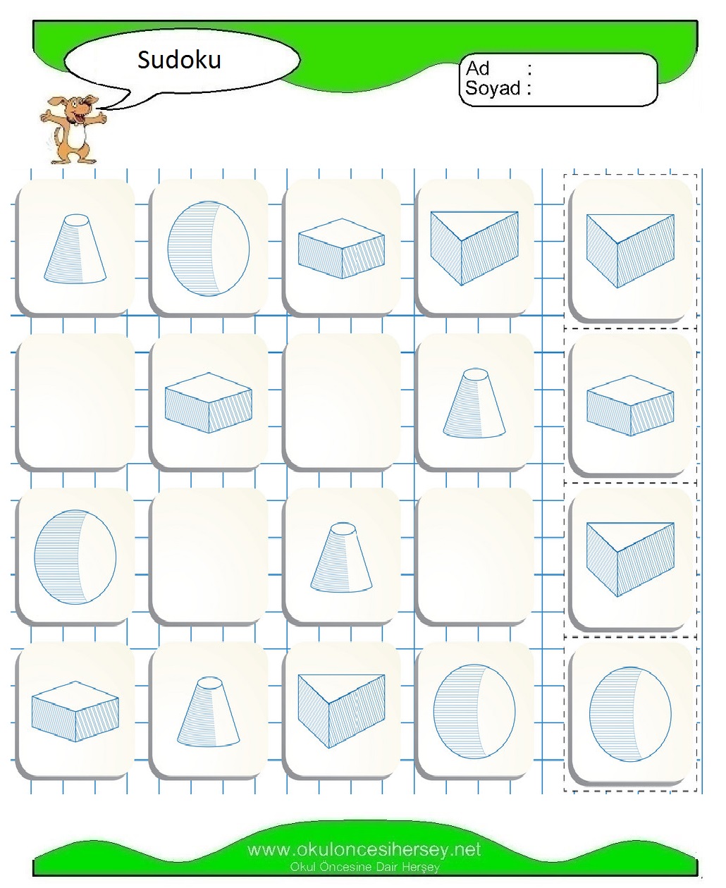 Resimli Sudoku Bulmaca