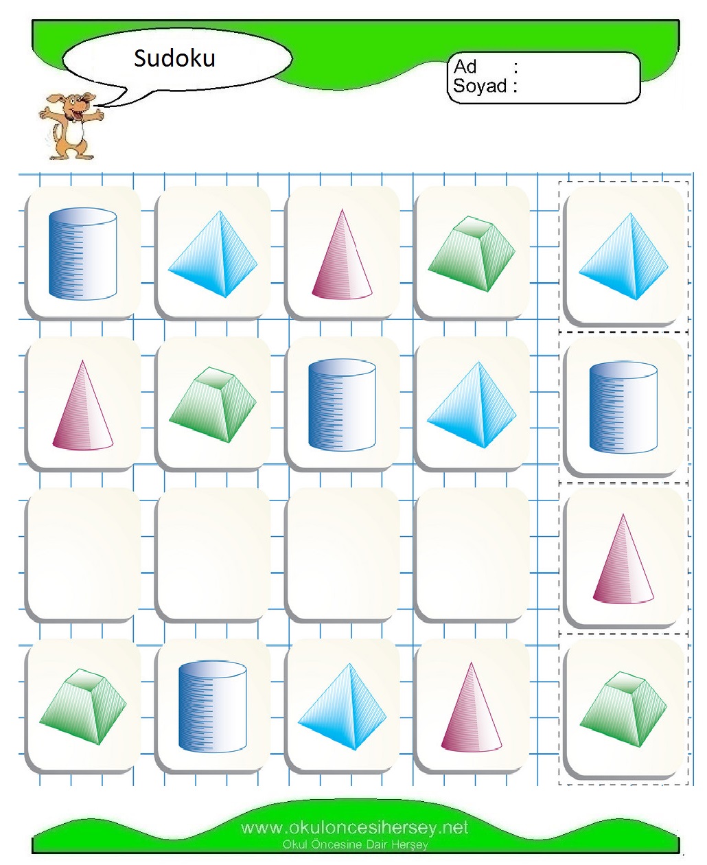 Resimli Sudoku Bulmaca