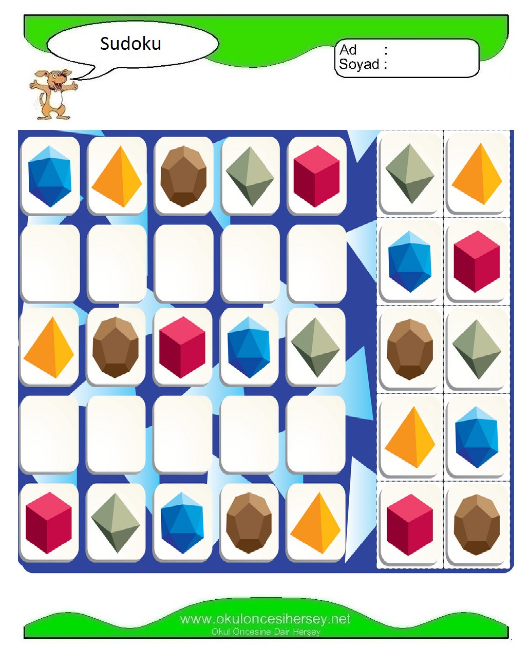 Resimli Sudoku Bulmaca