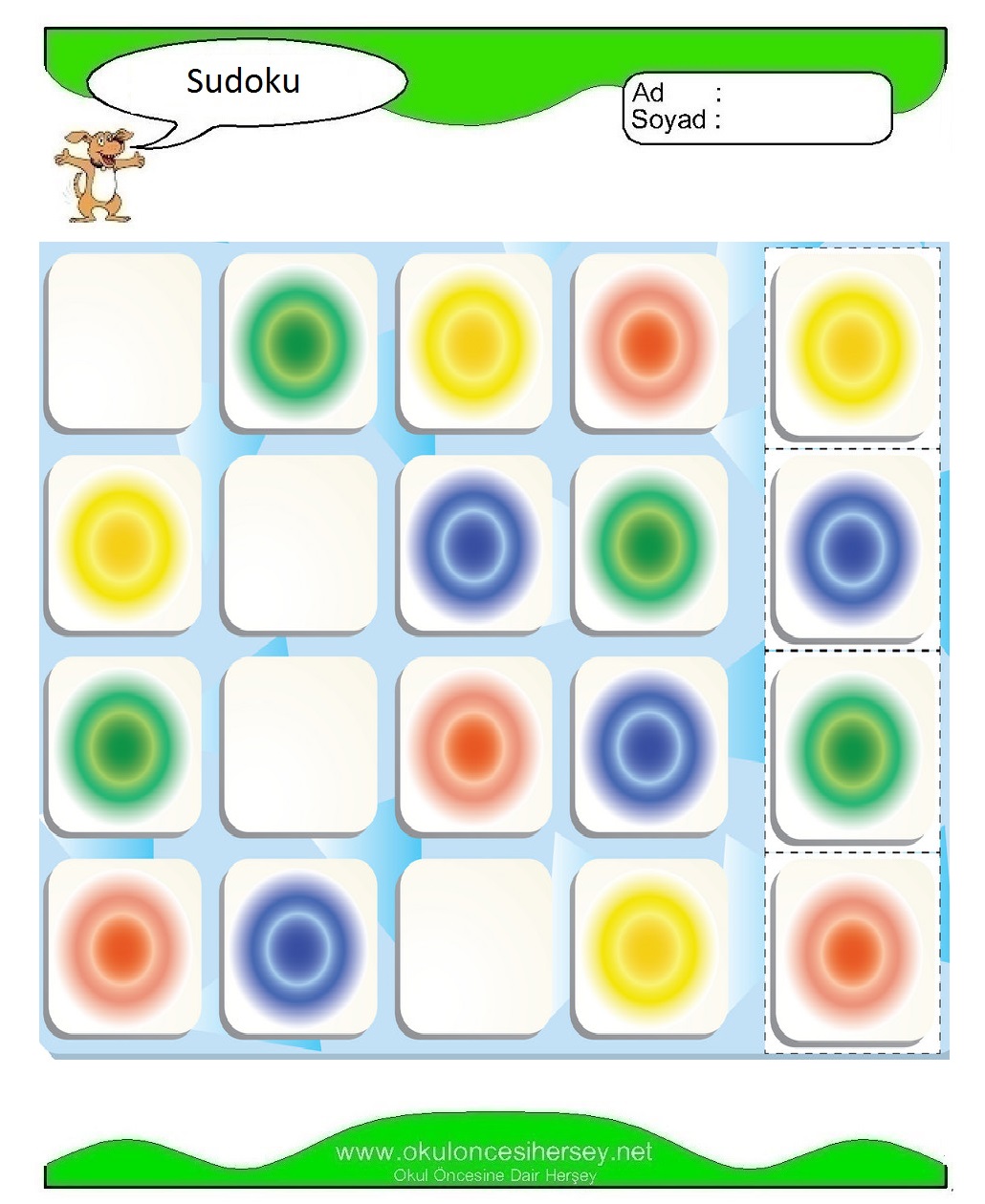 Resimli Sudoku Bulmaca