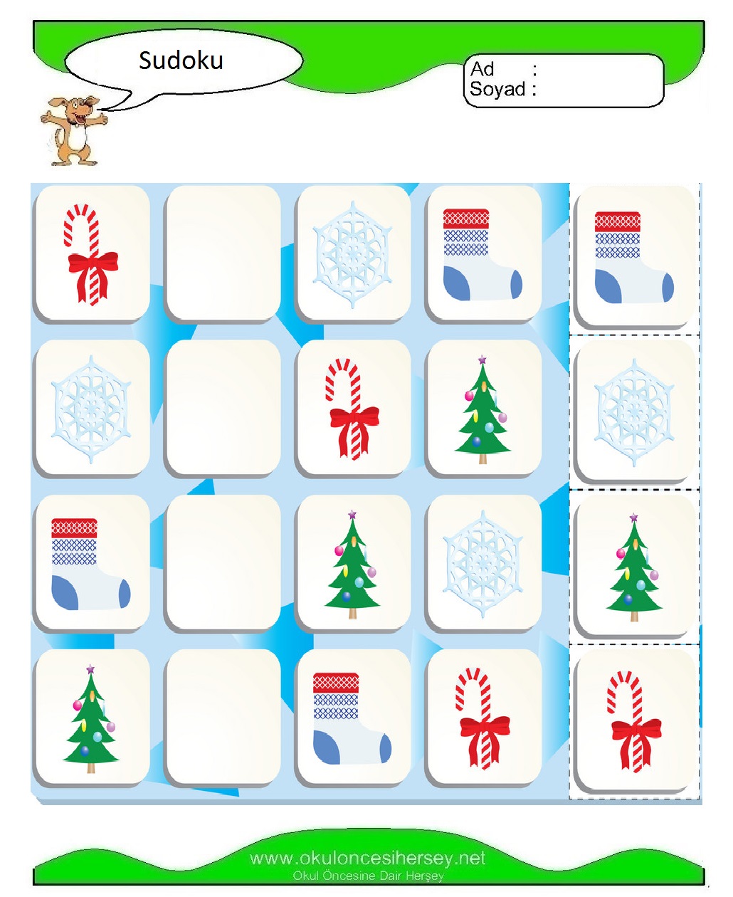 Resimli Sudoku Bulmaca