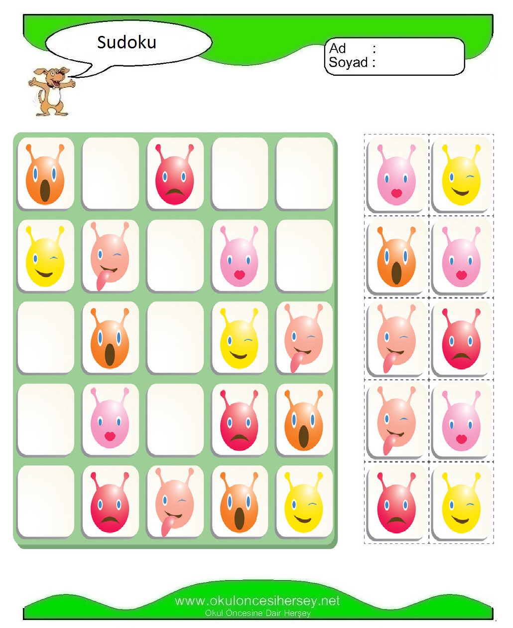 Resimli Sudoku Bulmaca