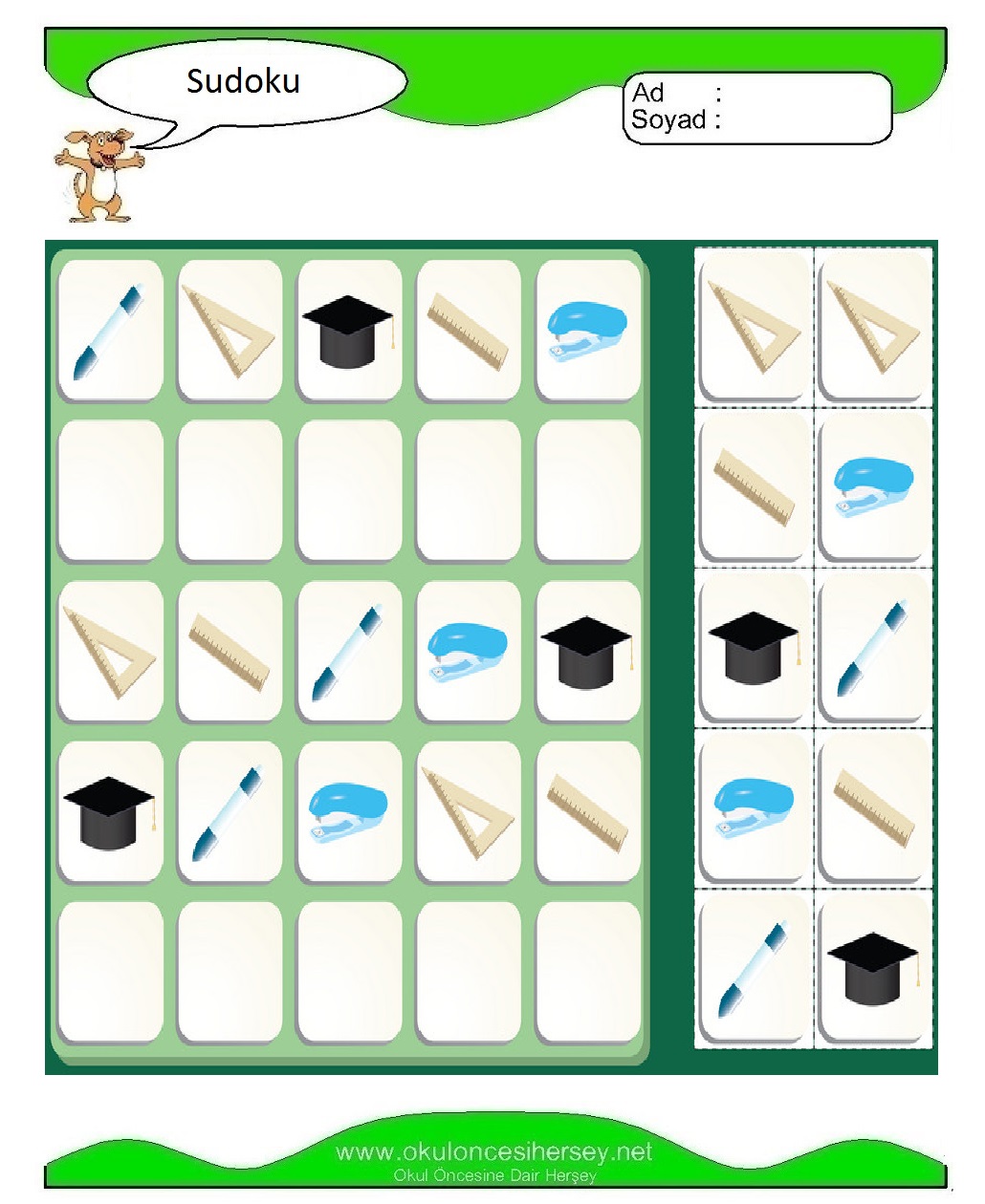 Resimli Sudoku Bulmaca