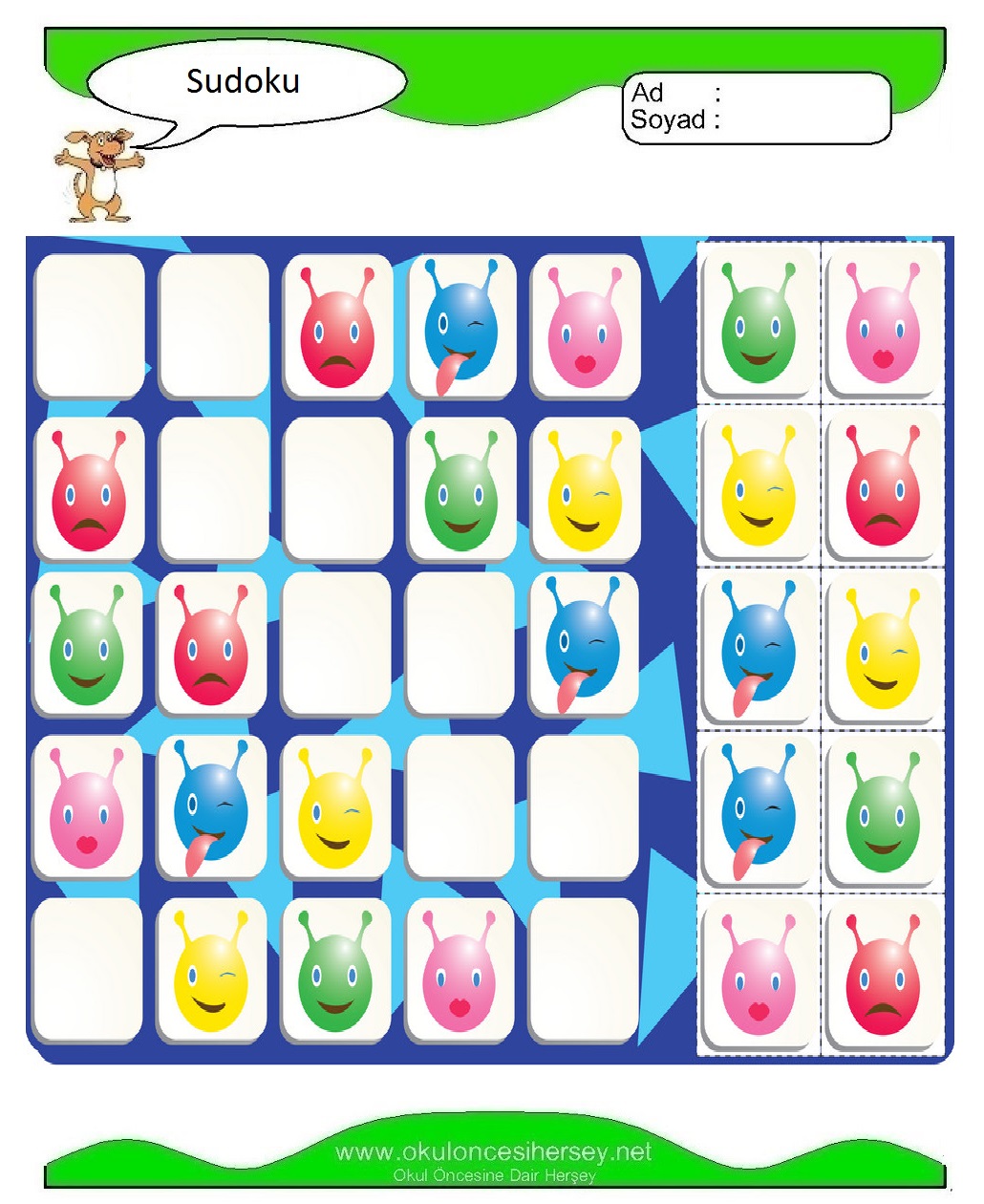 Resimli Sudoku Bulmaca