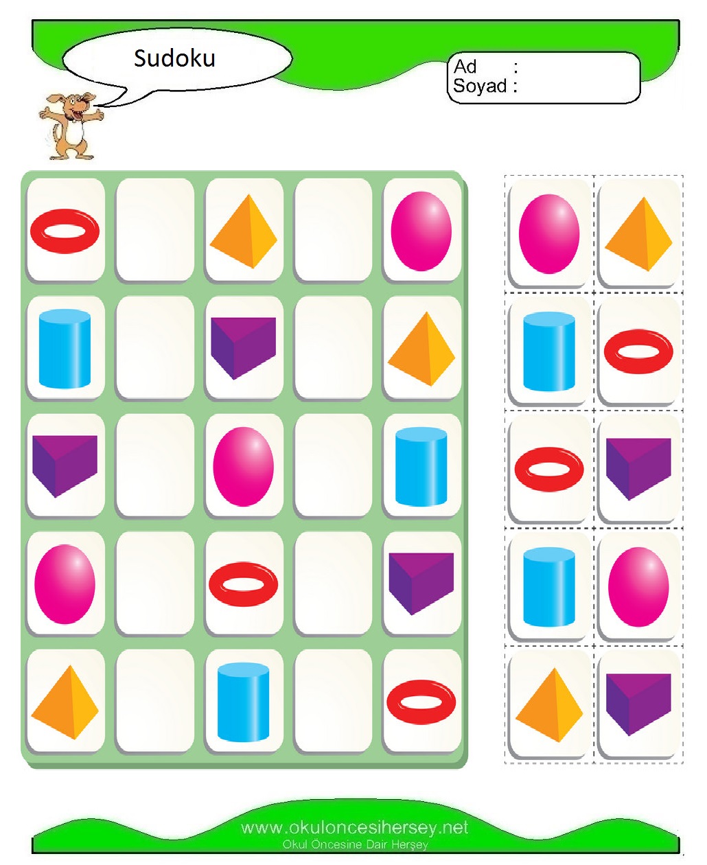 Resimli Sudoku Bulmaca