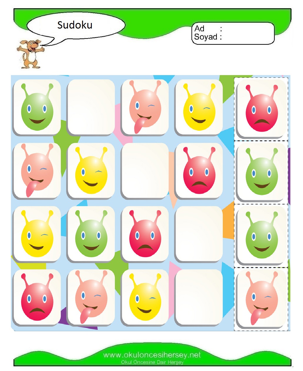 Resimli Sudoku Bulmaca