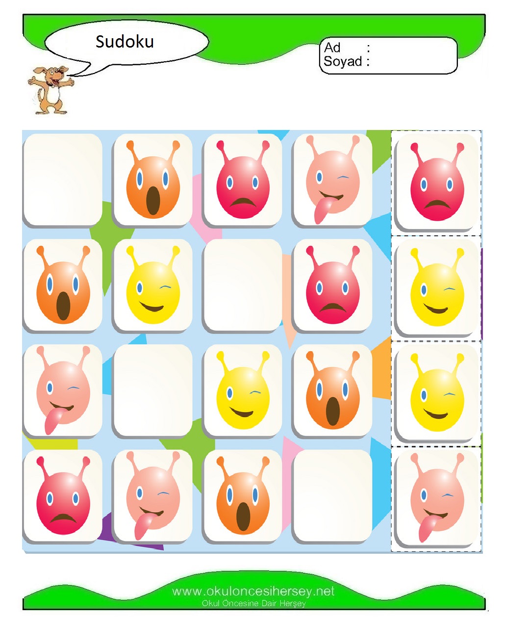 Resimli Sudoku Bulmaca