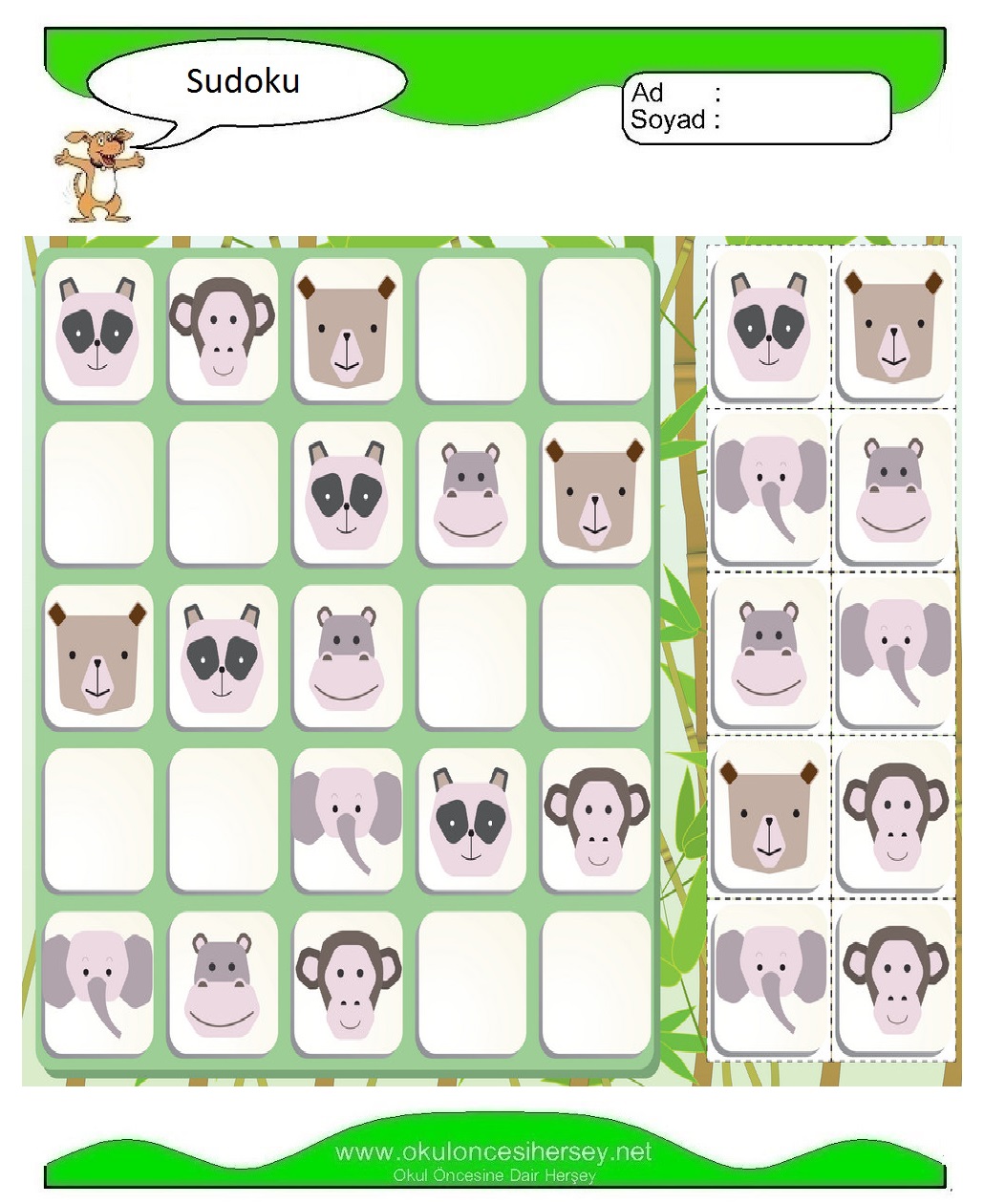 Resimli Sudoku Bulmaca