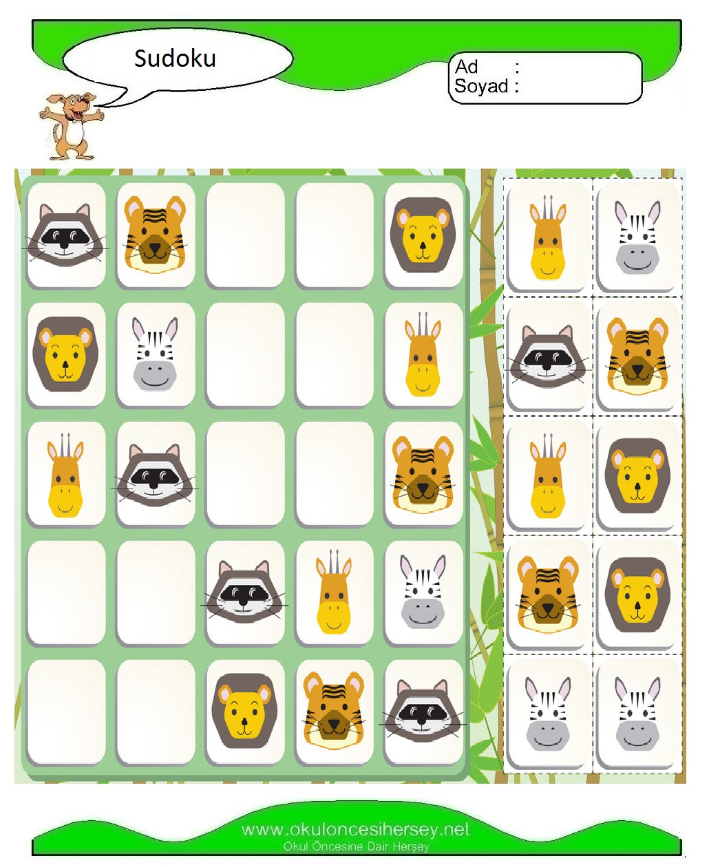 Resimli Sudoku Bulmaca