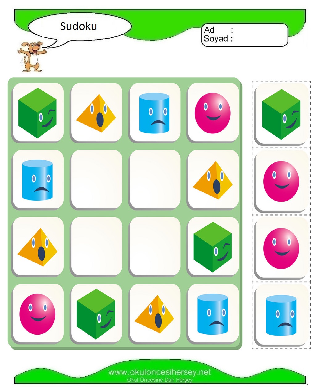 Resimli Sudoku Bulmaca