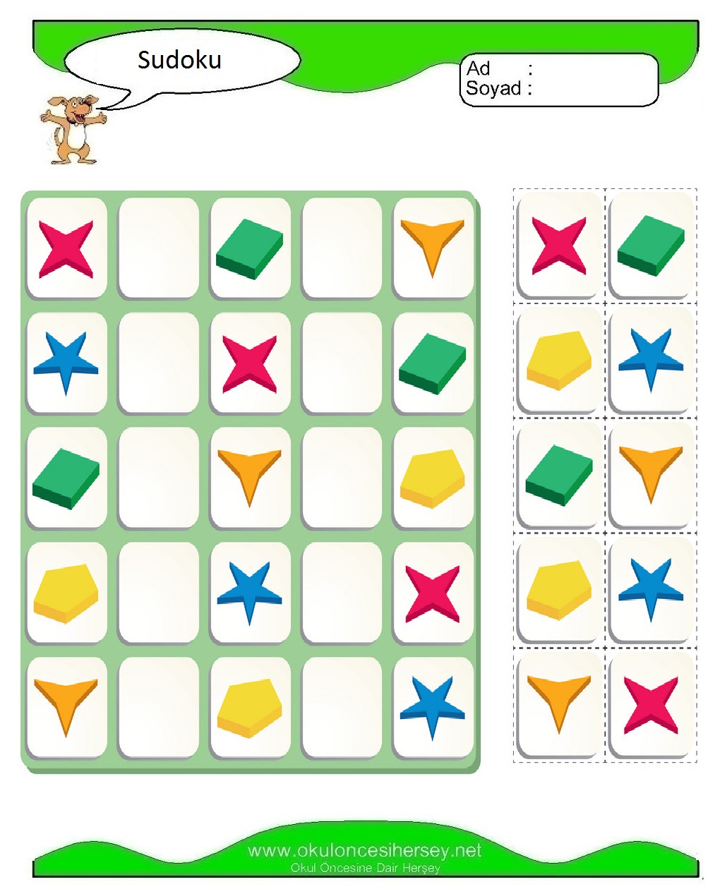 Resimli Sudoku Bulmaca