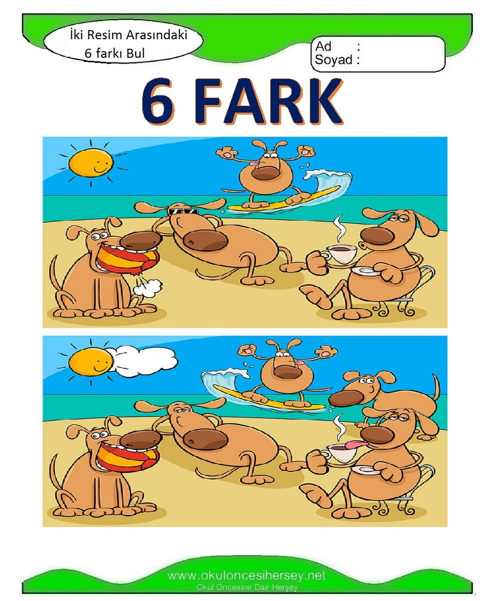 İki Resim Arasındaki Farkı Bul