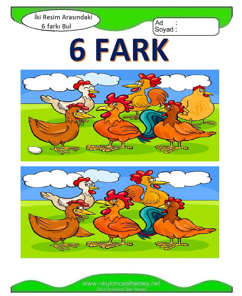 İki Resim Arasındaki Farkı Bul