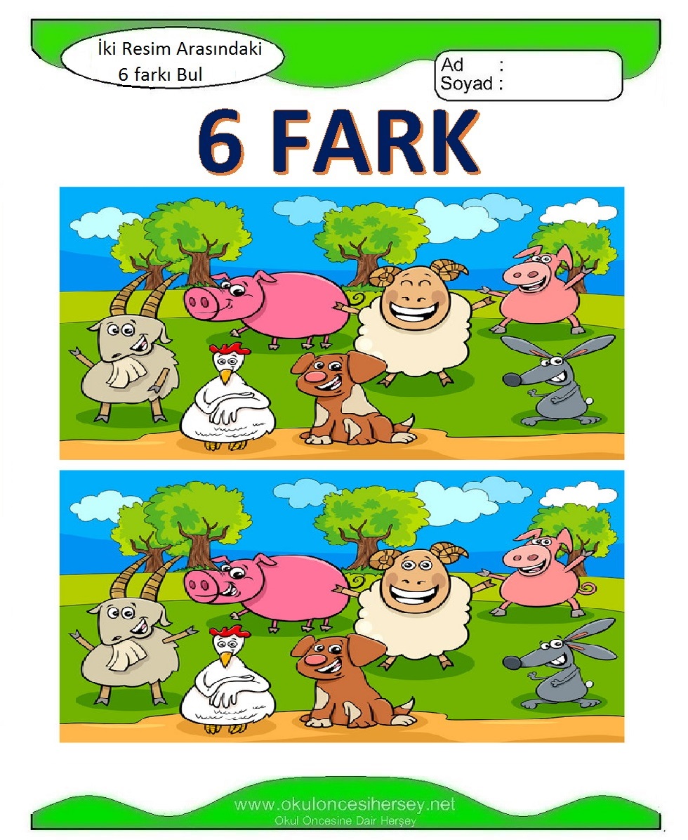 İki Resim Arasındaki Farkı Bul