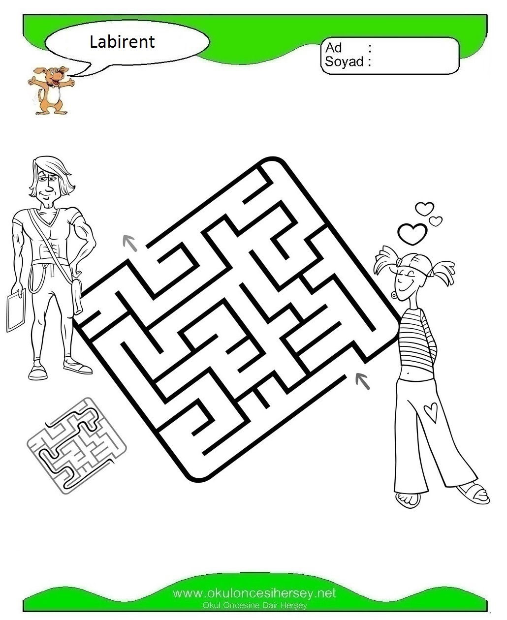 Labirent Bulmaca