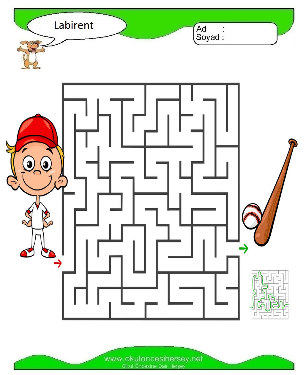Labirent Bulmaca