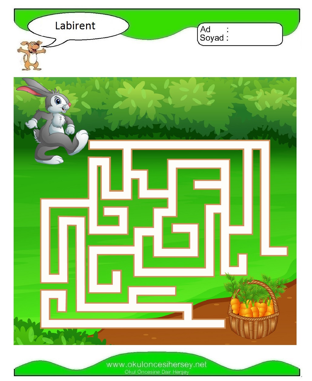 Labirent Bulmaca