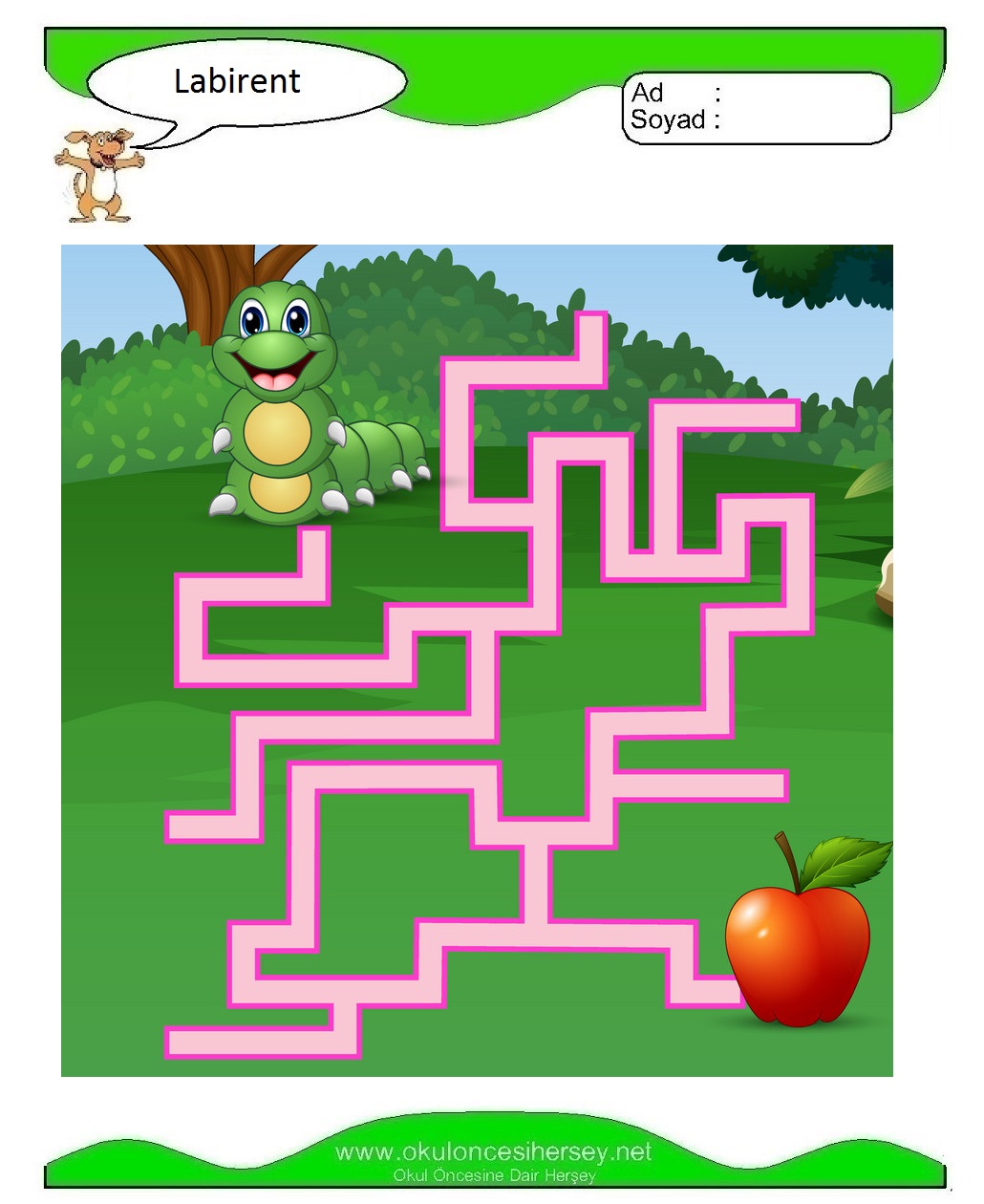 Labirent Bulmaca