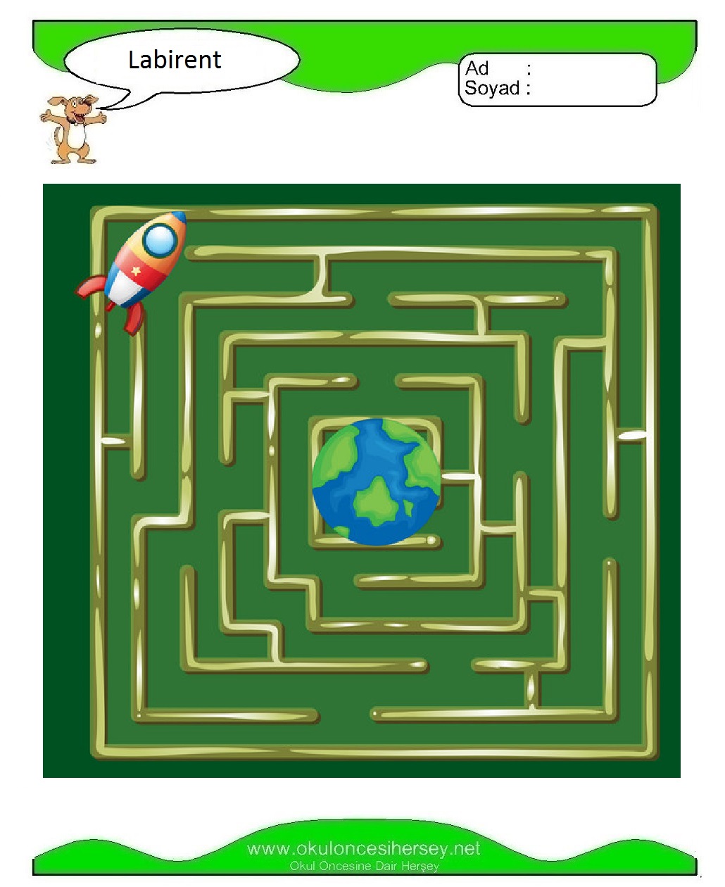 Labirent Bulmaca