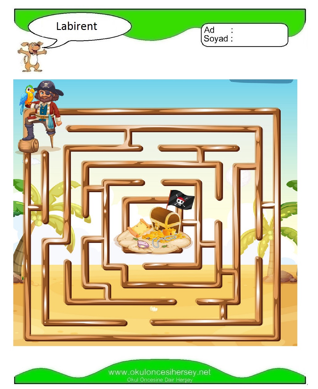 Labirent Bulmaca
