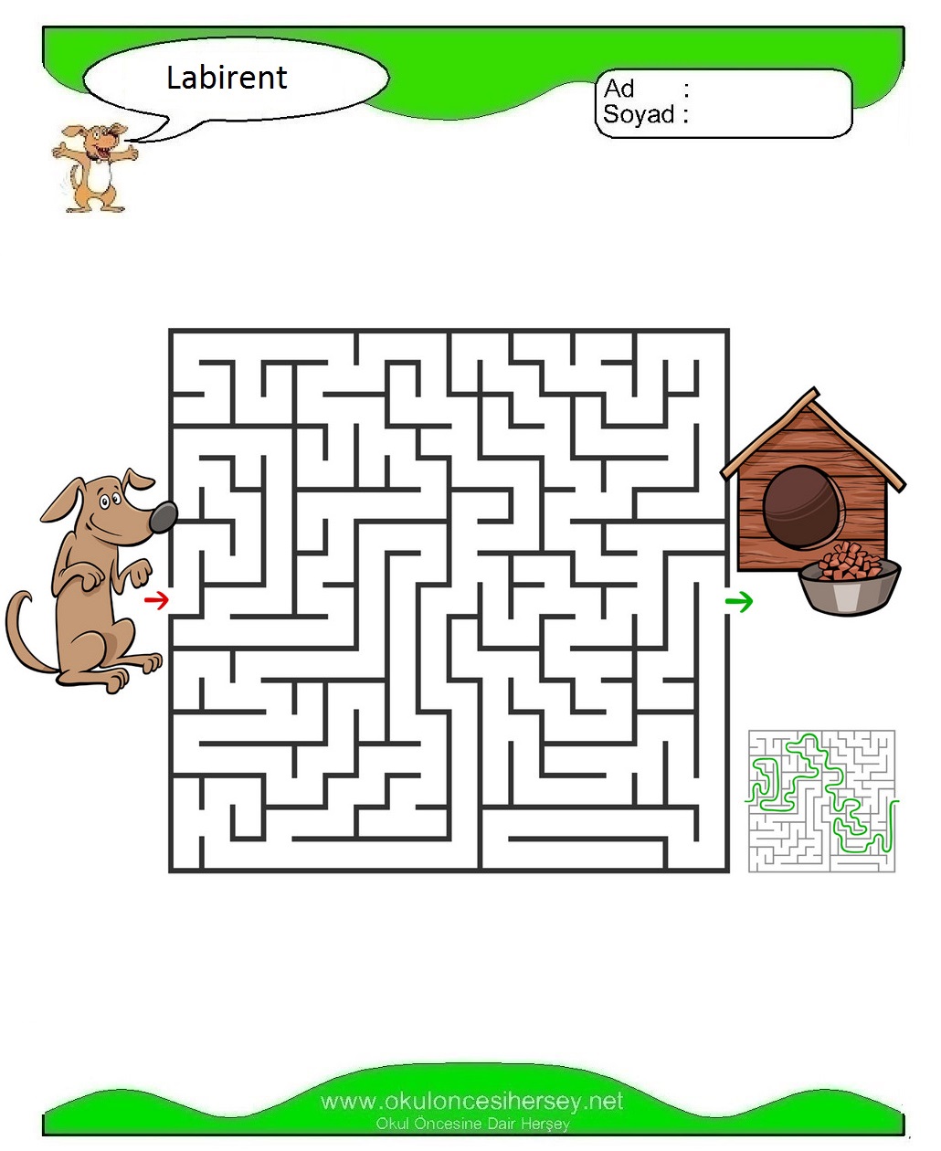 Labirent Bulmaca