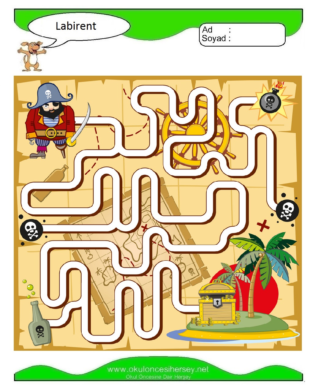 Labirent Bulmaca