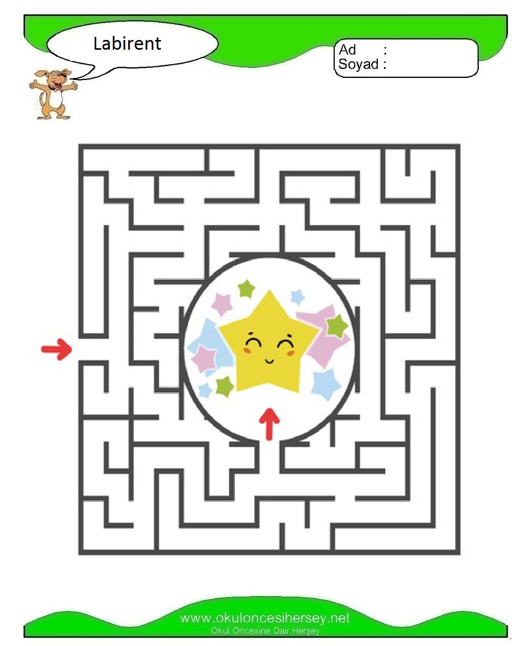 Labirent Bulmaca
