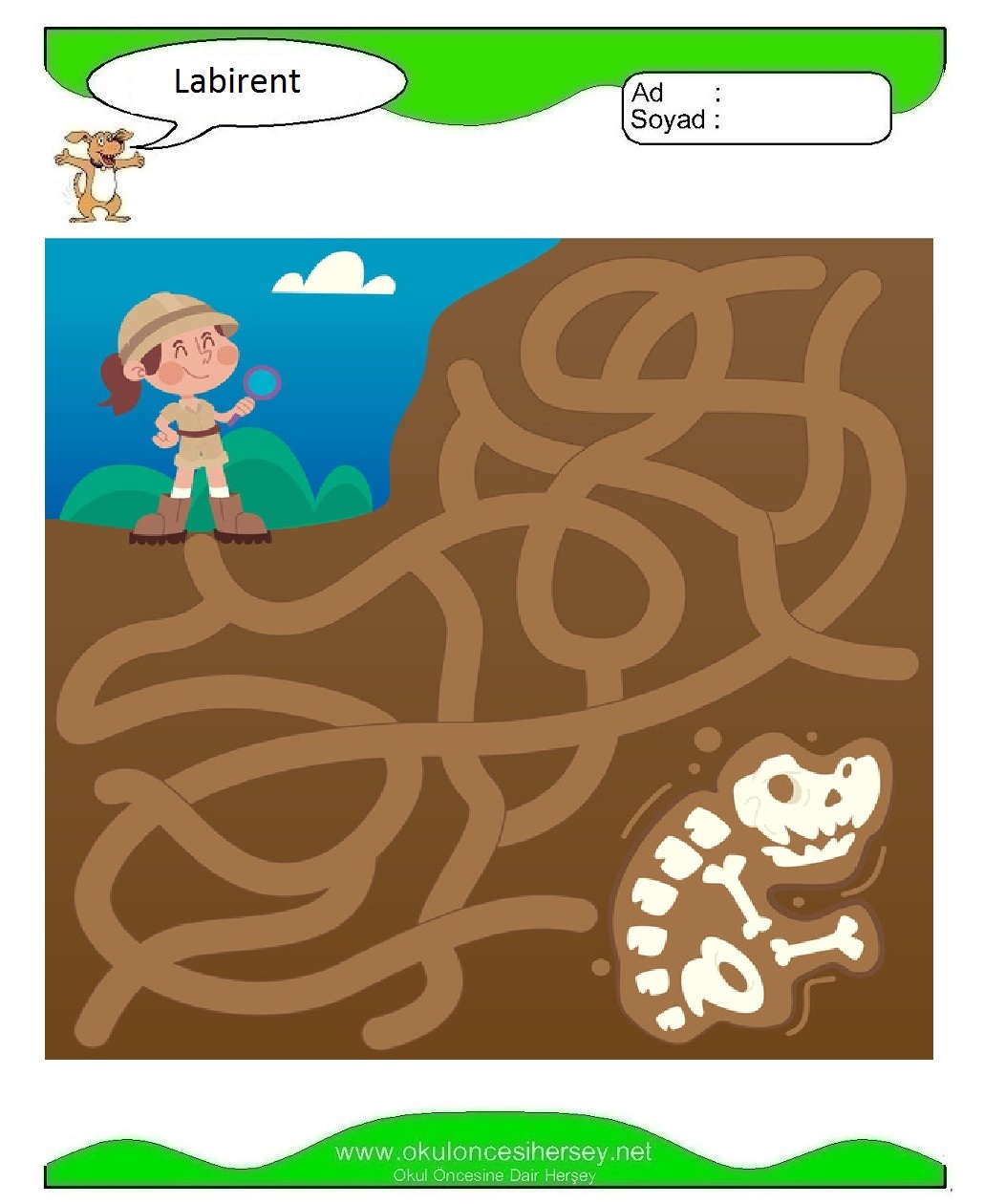 Labirent Bulmaca