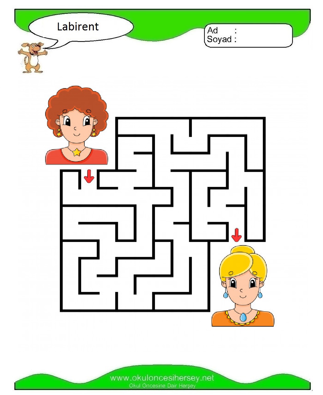 Labirent Bulmaca