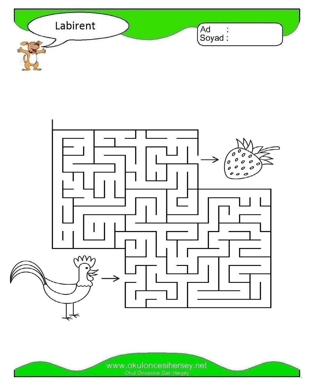 Labirent Bulmaca