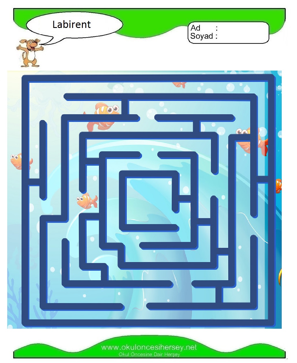 Labirent Bulmaca