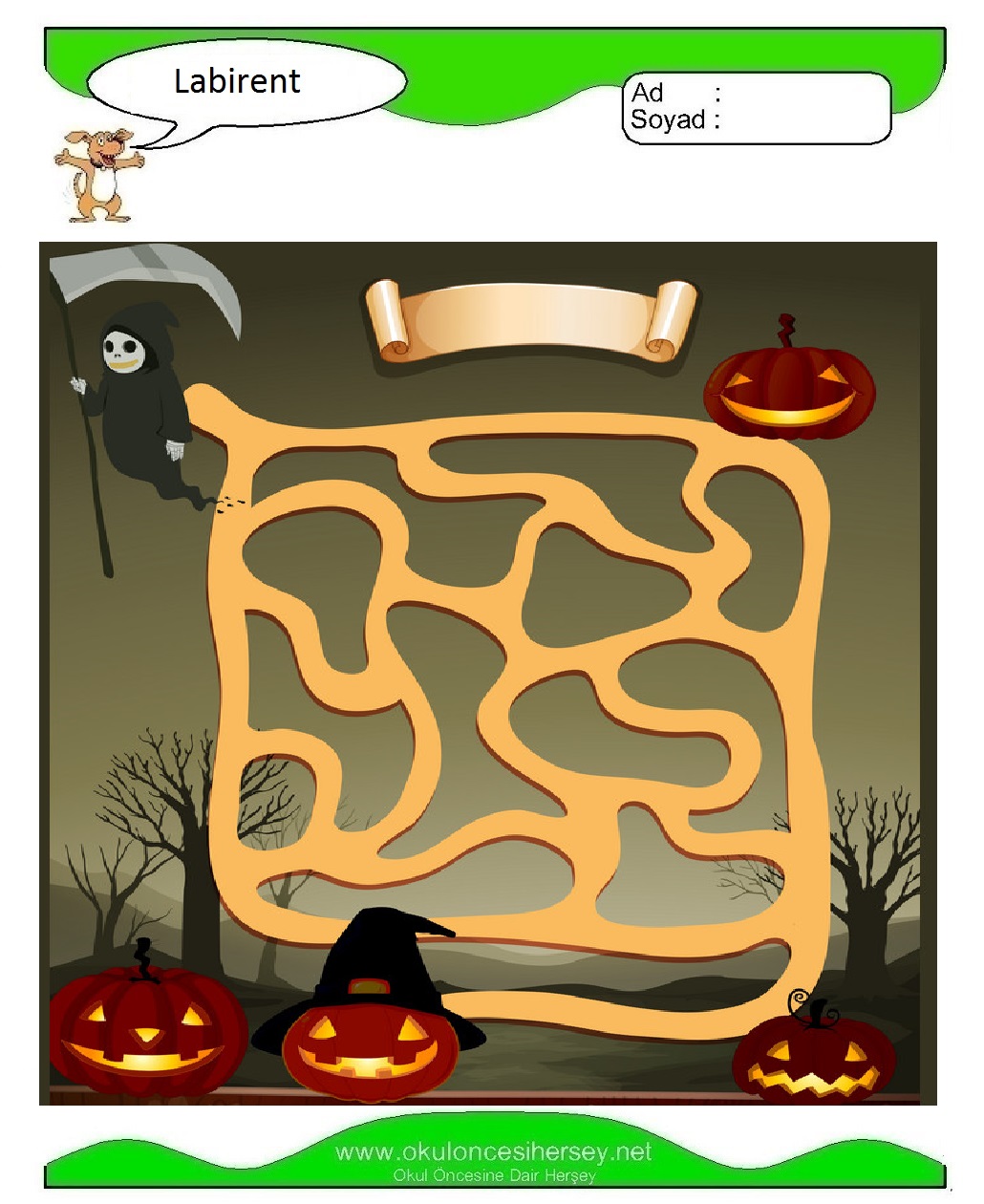Labirent Bulmaca